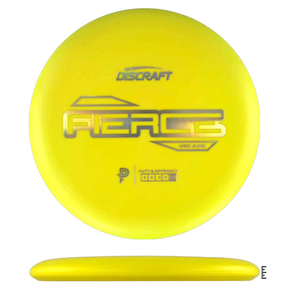 Discraft Putter Line Hard Fierce Paige Pierce Signature - Yellow - Powergrip USA
