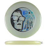 Glow-in-the-dark frisbee Total Solar Eclipse design