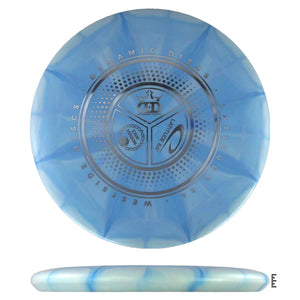Blue Latitude 64 disc golf disc