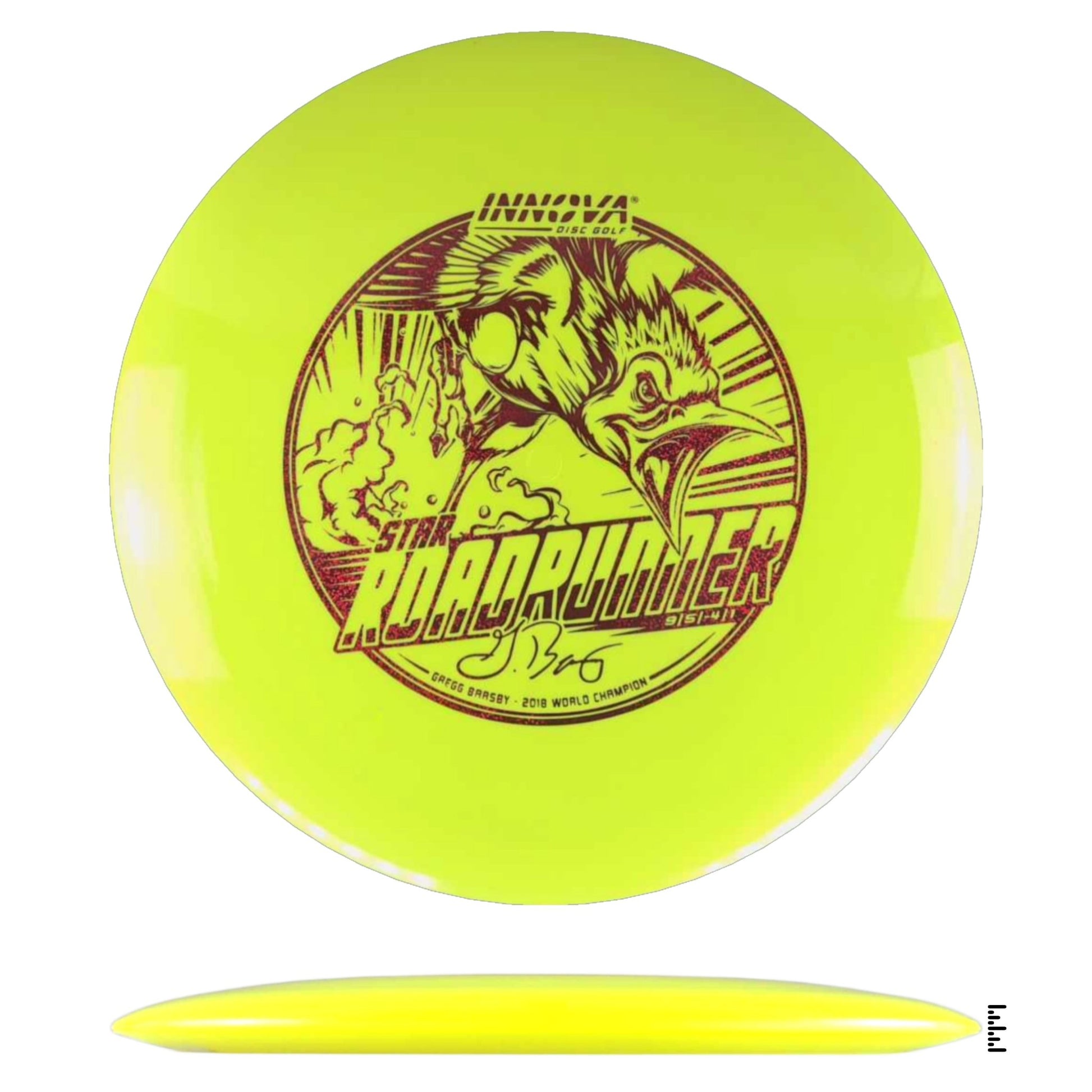 Innova Star Roadrunner - Gregg Barsby 1x - Yellow - Powergrip USA