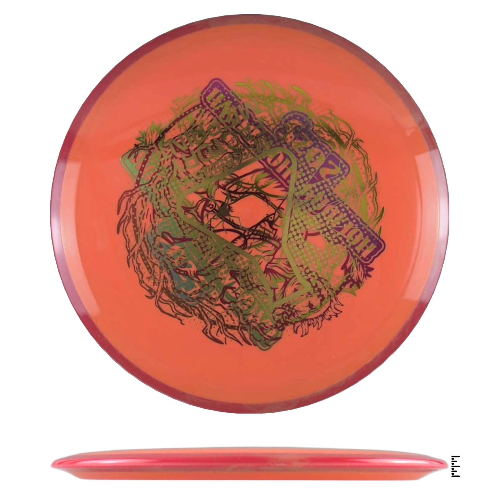 Axiom Discs Neutron Crave Factory Misprint - Orange / Red - Powergrip USA