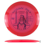 Westside Discs VIP Queen Finnish Stamp - Red - Powergrip USA