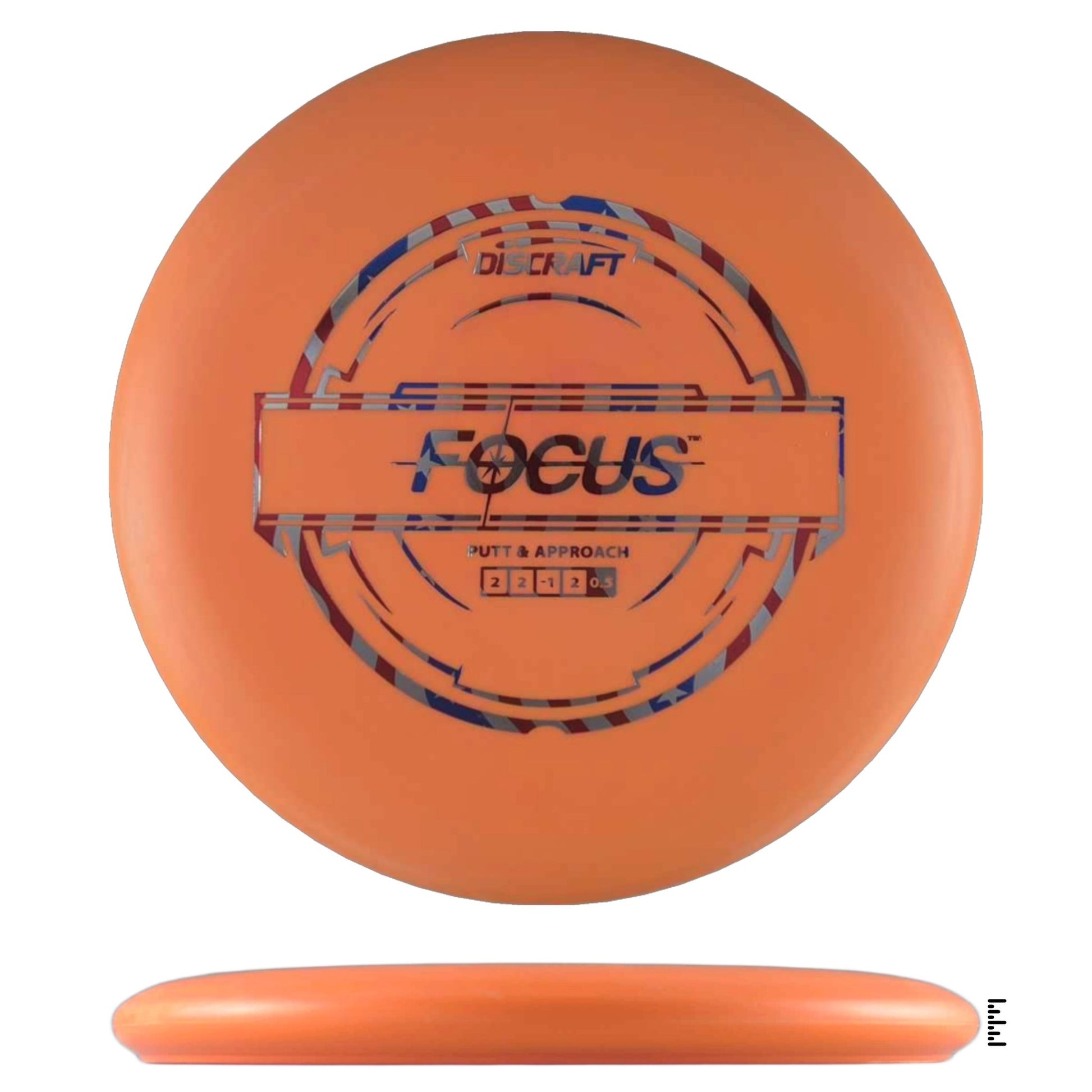 Discraft Putter Line Focus - Orange - Powergrip USA