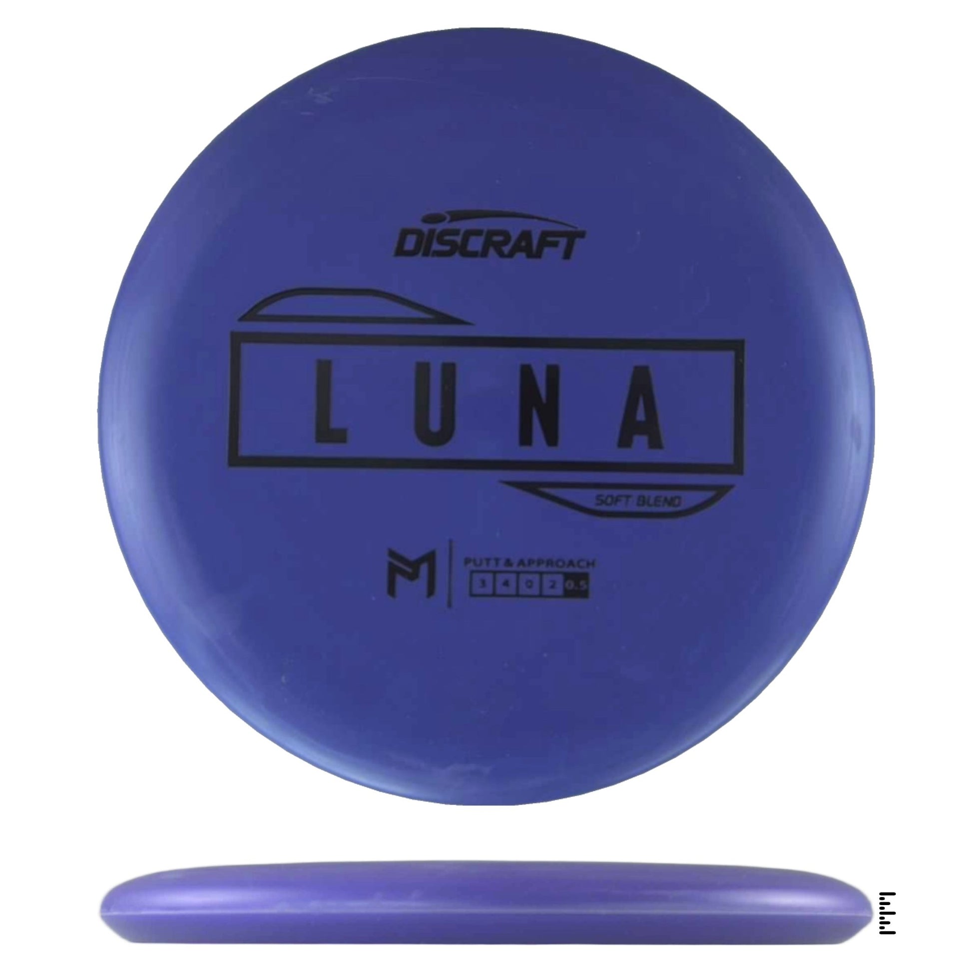 Discraft Putter Line Soft Luna - Violet - Powergrip USA