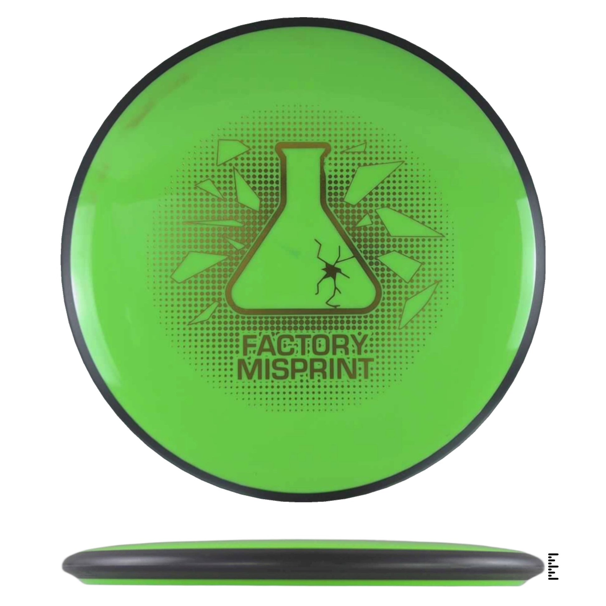 MVP Disc Sports Neutron Detour Factory Misprint - Green - Powergrip USA