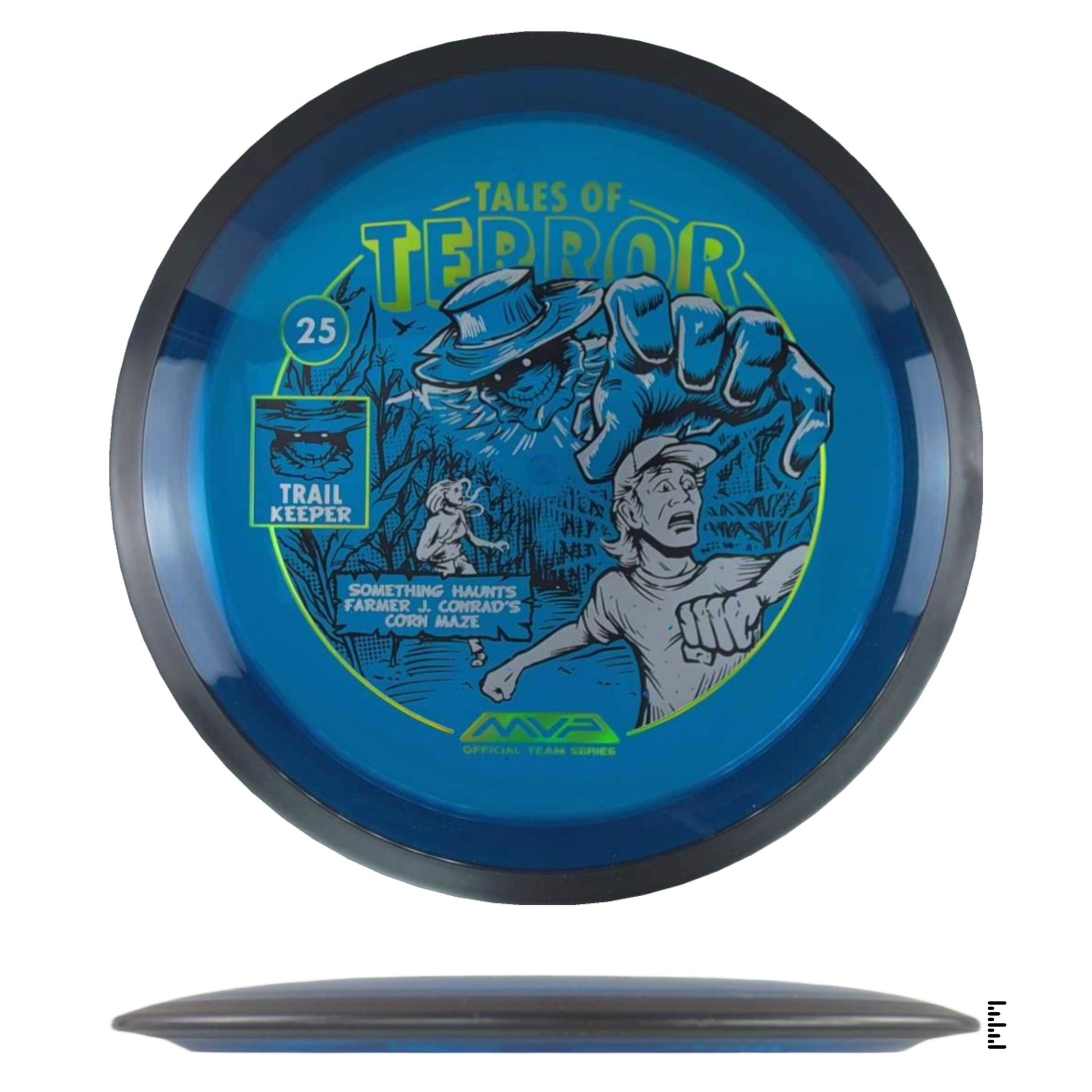 MVP Disc Sports Proton Trail - 2025 Halloween Special Edition - Blue - Powergrip USA