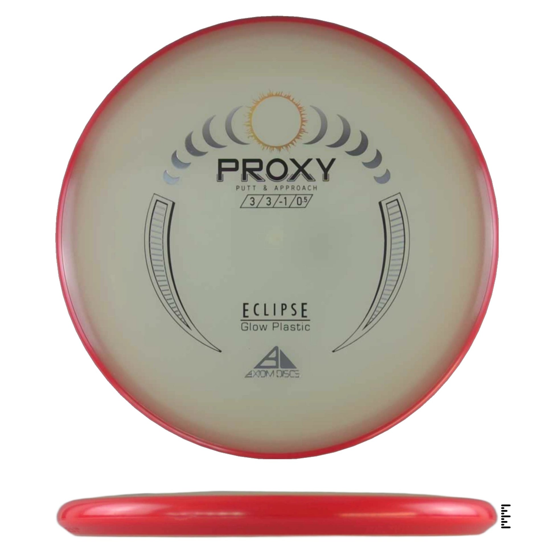 Axiom Discs Eclipse Proxy - Red - Powergrip USA