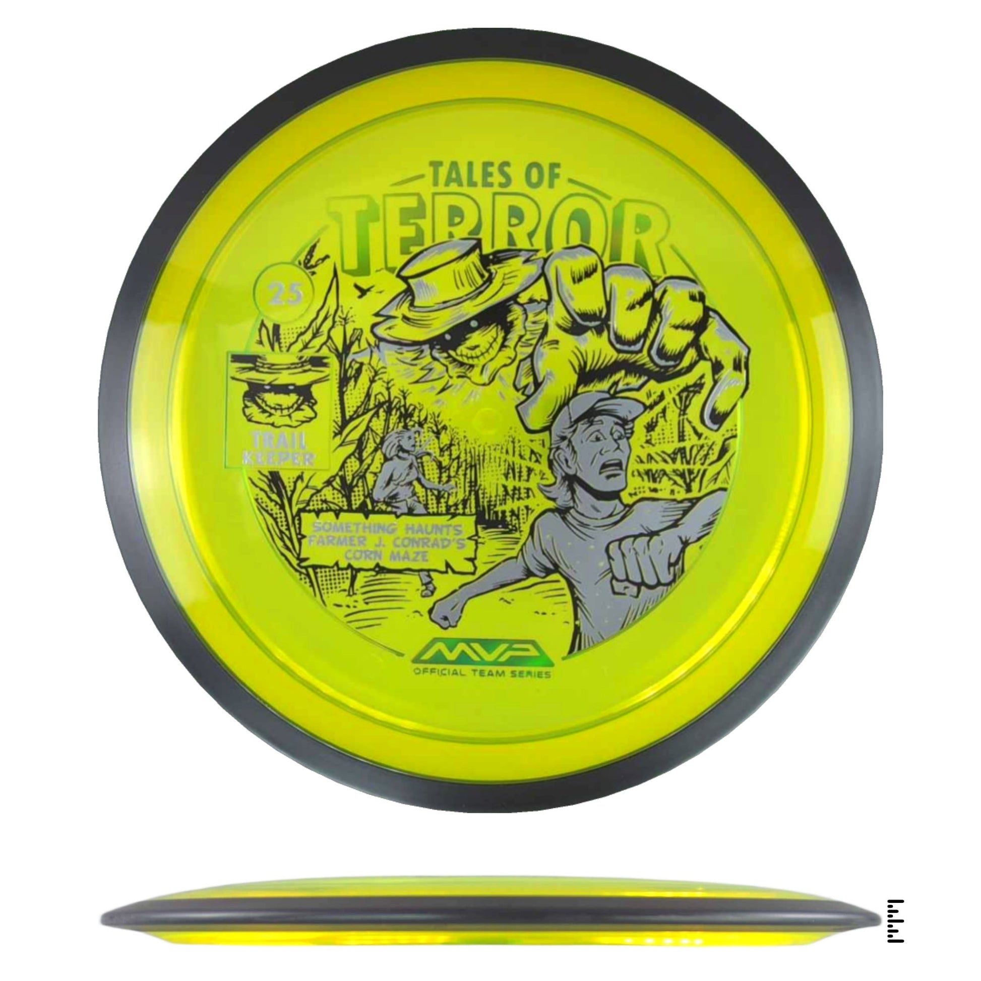 MVP Disc Sports Proton Trail - 2025 Halloween Special Edition - Yellow - Powergrip USA