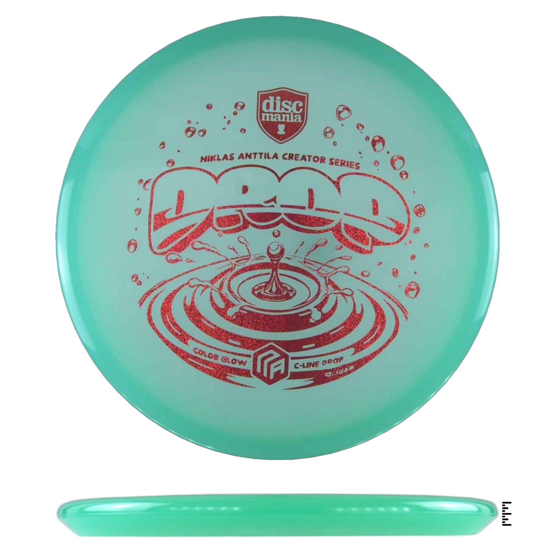 Discmania Color Glow C - Line Drop Niklas Anttila Creator Series - Pale Turquoise - Powergrip USA