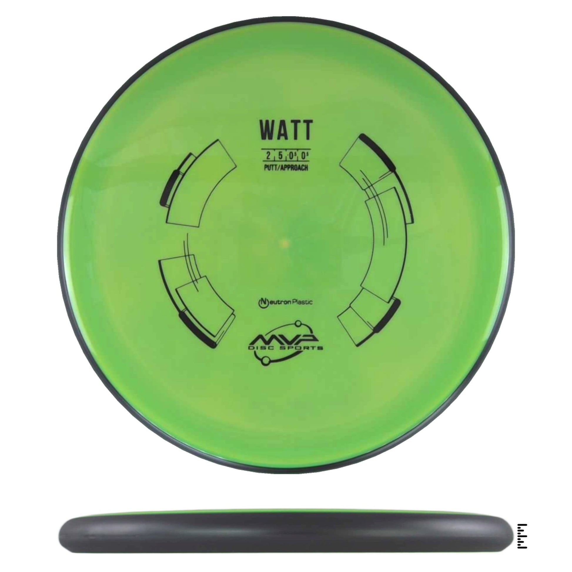 MVP Disc Sports Neutron Watt - Unique - Powergrip USA