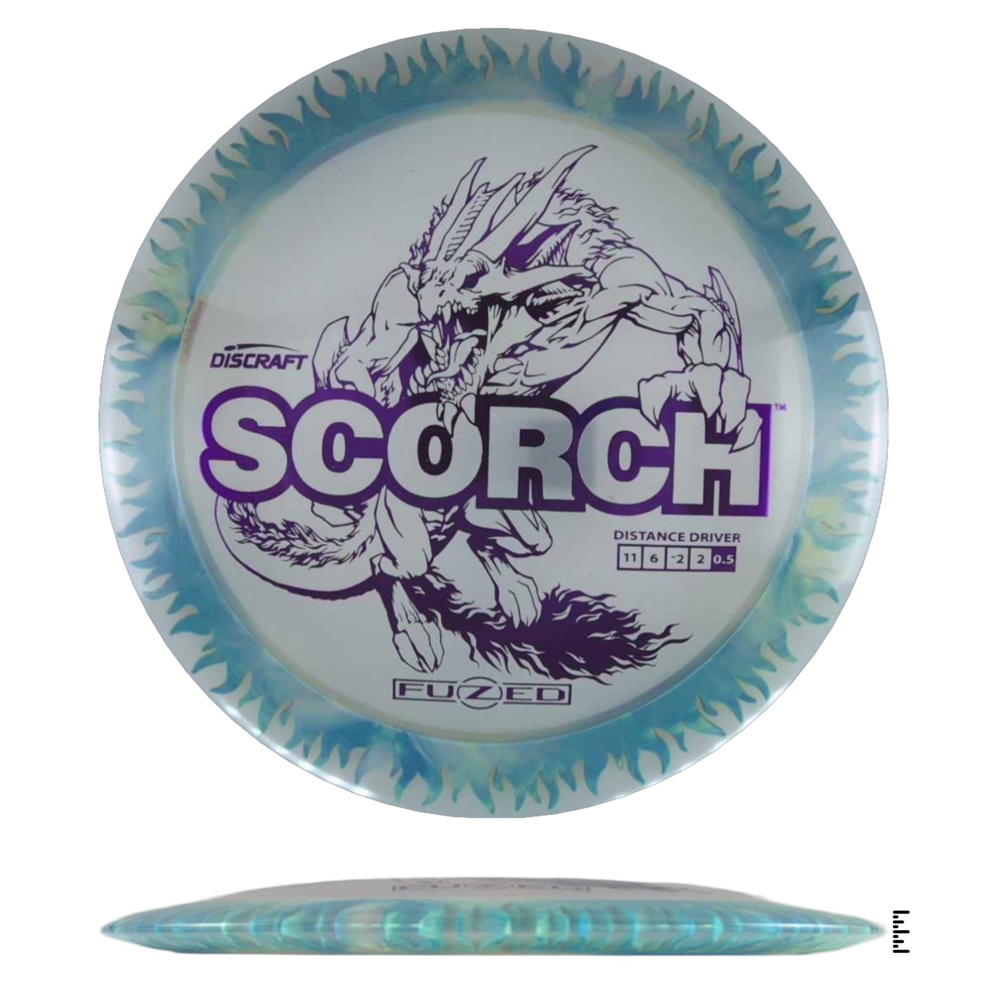 Discraft Fuzed Line Scorch - Unique - Powergrip USA