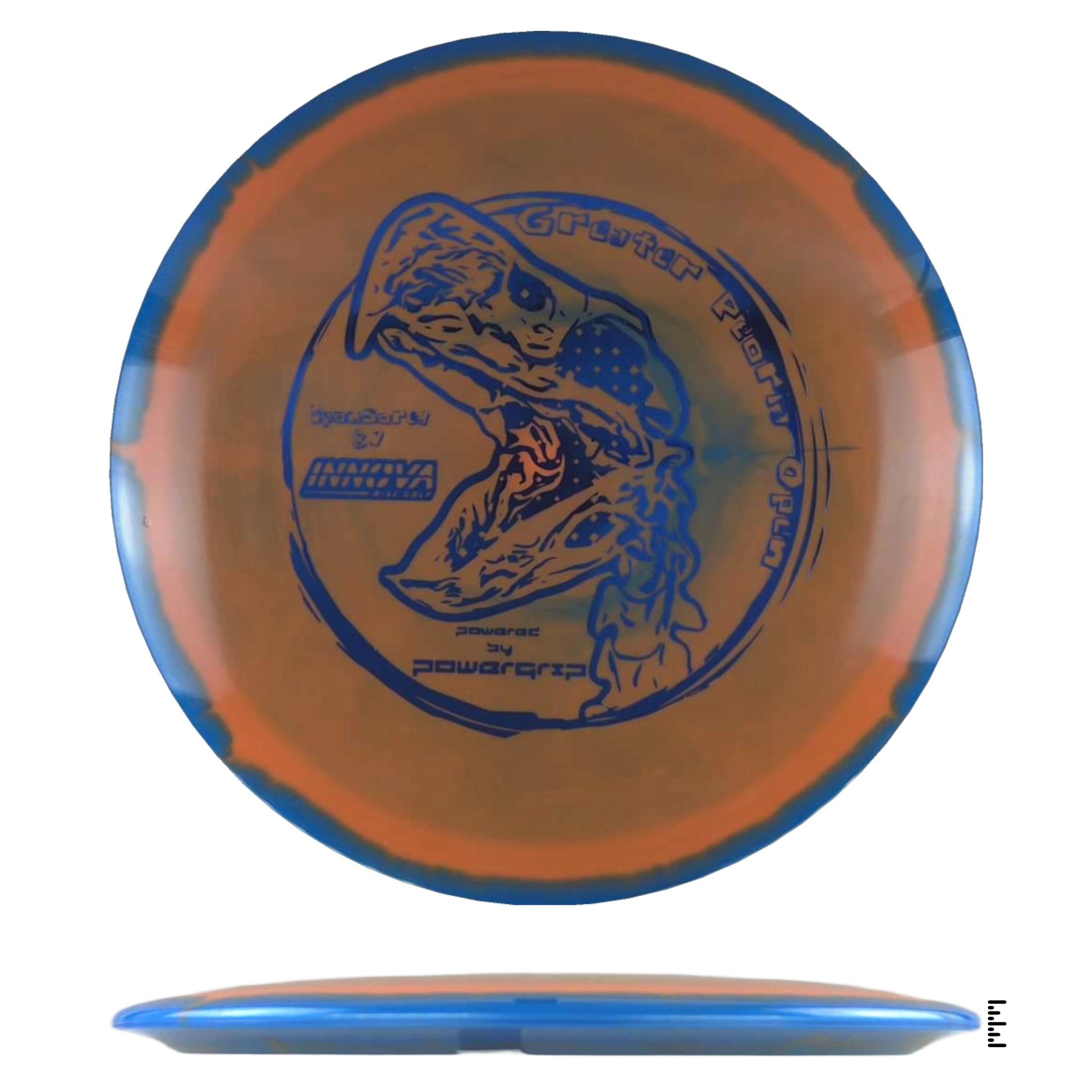 Innova Halo TeeBird3 - 2024 Greater Peoria Open - Orange / Blue - Powergrip USA