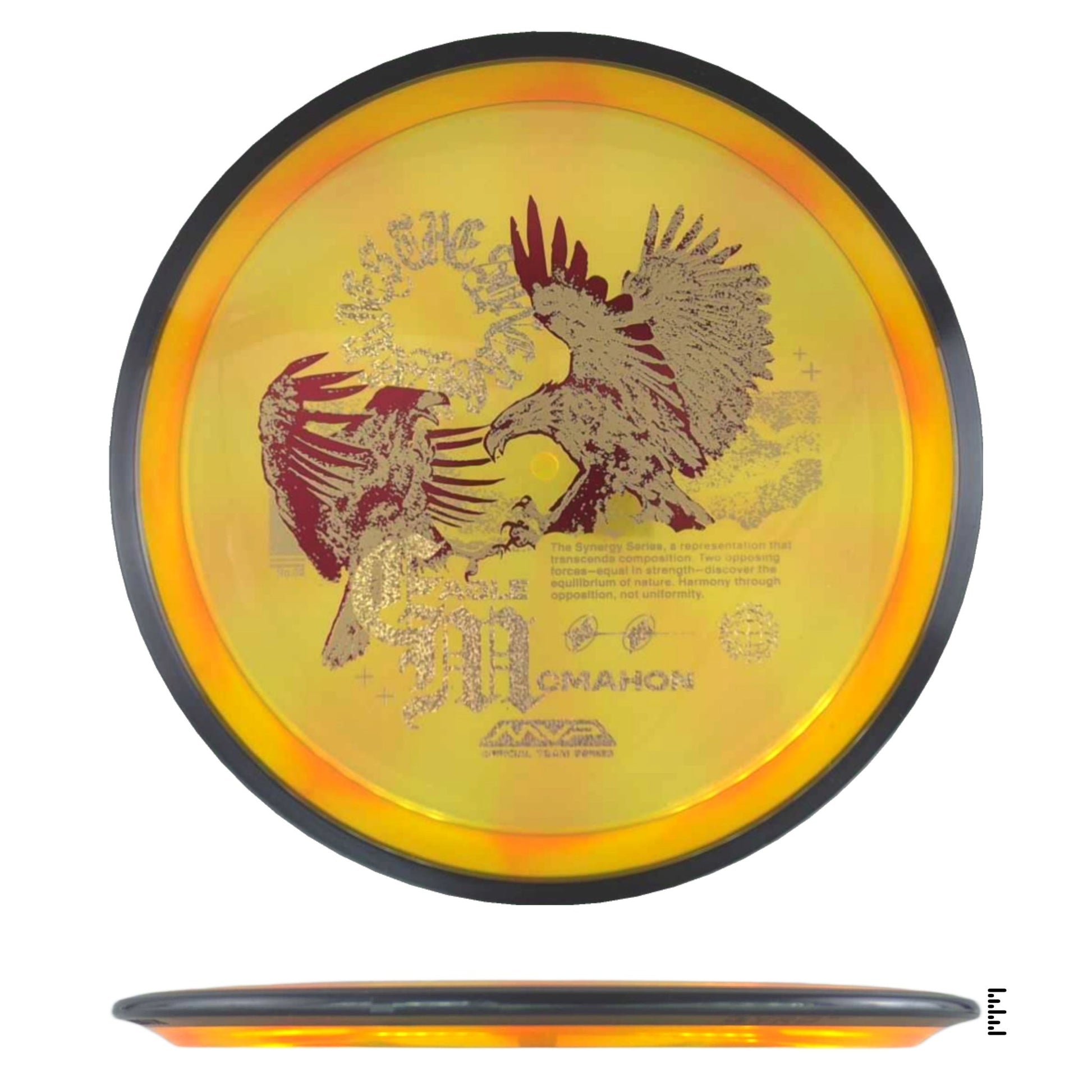 MVP Disc Sports Proton Resistor - Eagle McMahon Synergy Series - Light Orange - Powergrip USA