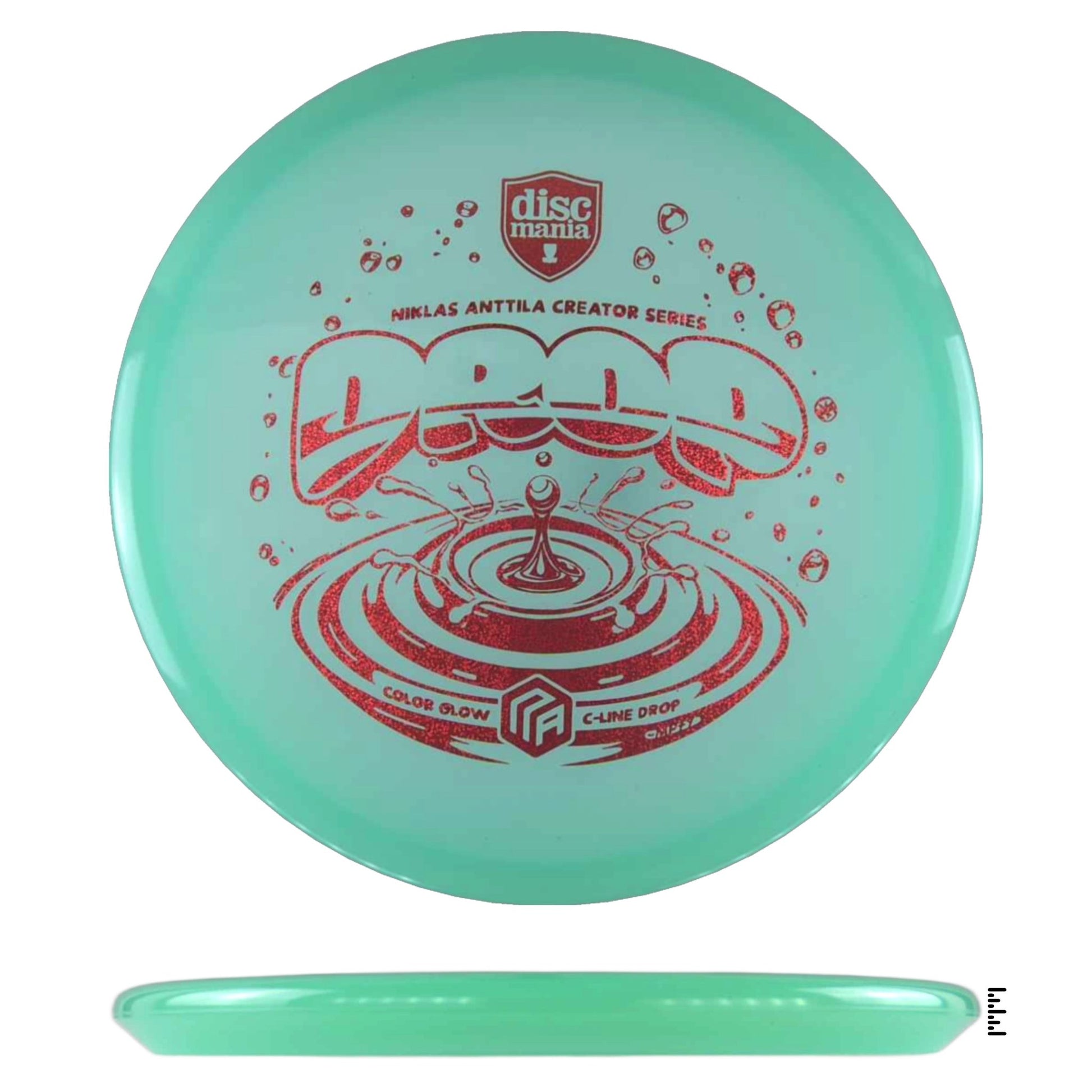 Discmania Color Glow C - Line Drop Niklas Anttila Creator Series - Pale Turquoise - Powergrip USA