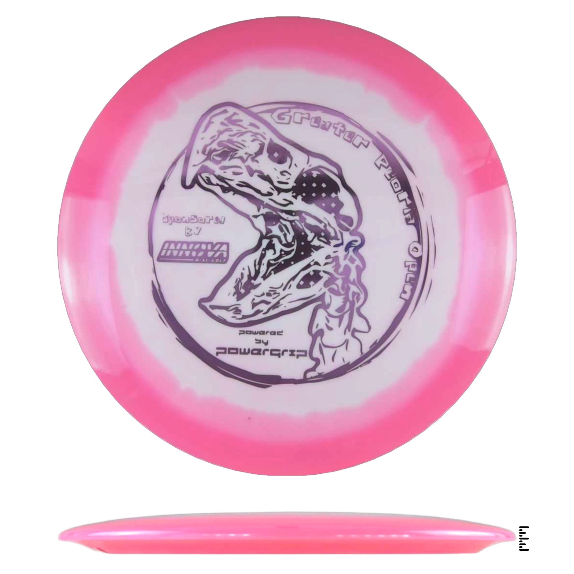 Innova Halo ThunderBird - 2024 Greater Peoria Open - White / Pink - Powergrip USA