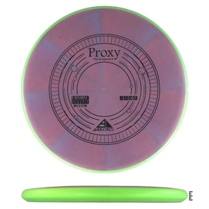 Axiom Discs Cosmic Electron Medium Proxy - Pale Red - Violet / Lime - Powergrip USA