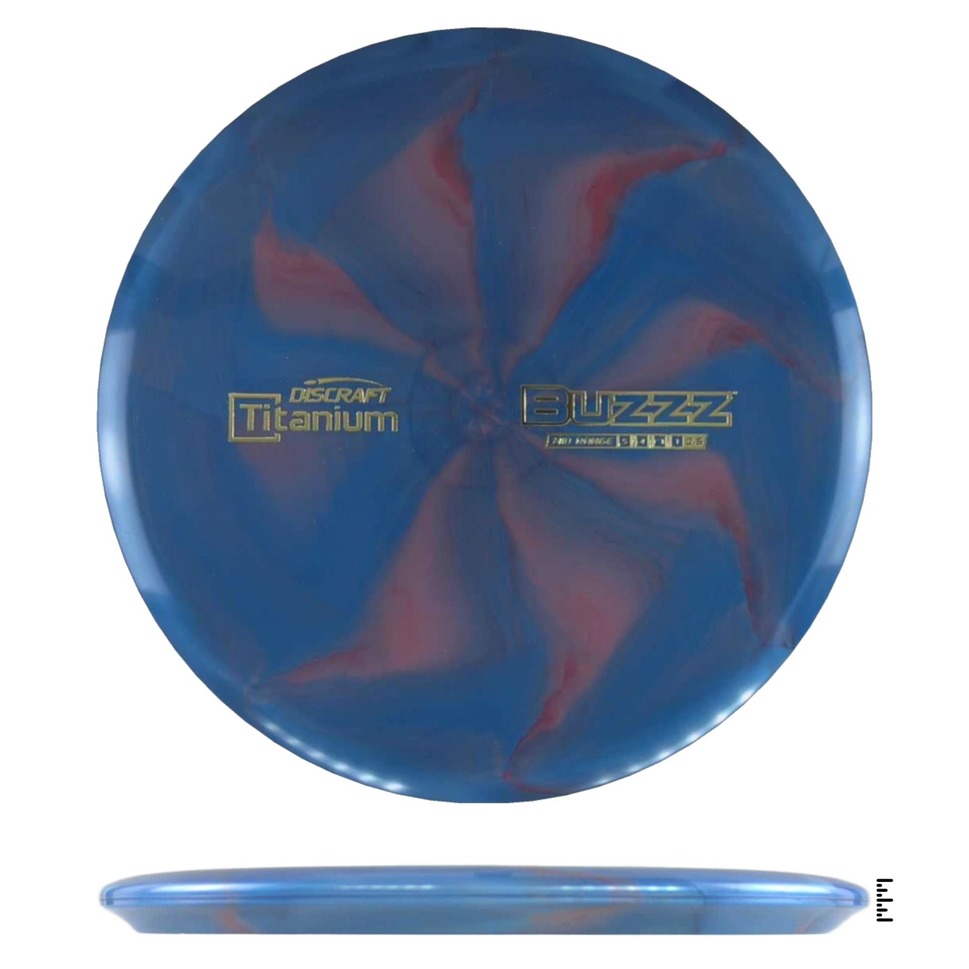 Discraft Titanium Buzzz - Blue - Powergrip USA