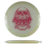Climo Disc Golf 5x Glow Streak - Skull Stamp - Glow - Powergrip USA
