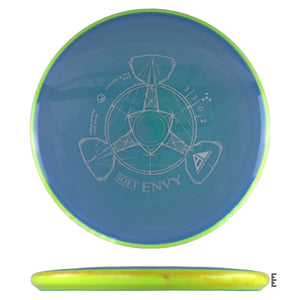 Axiom Discs Neutron Soft Envy - Light Blue / Fluorescent Yellow - Powergrip USA