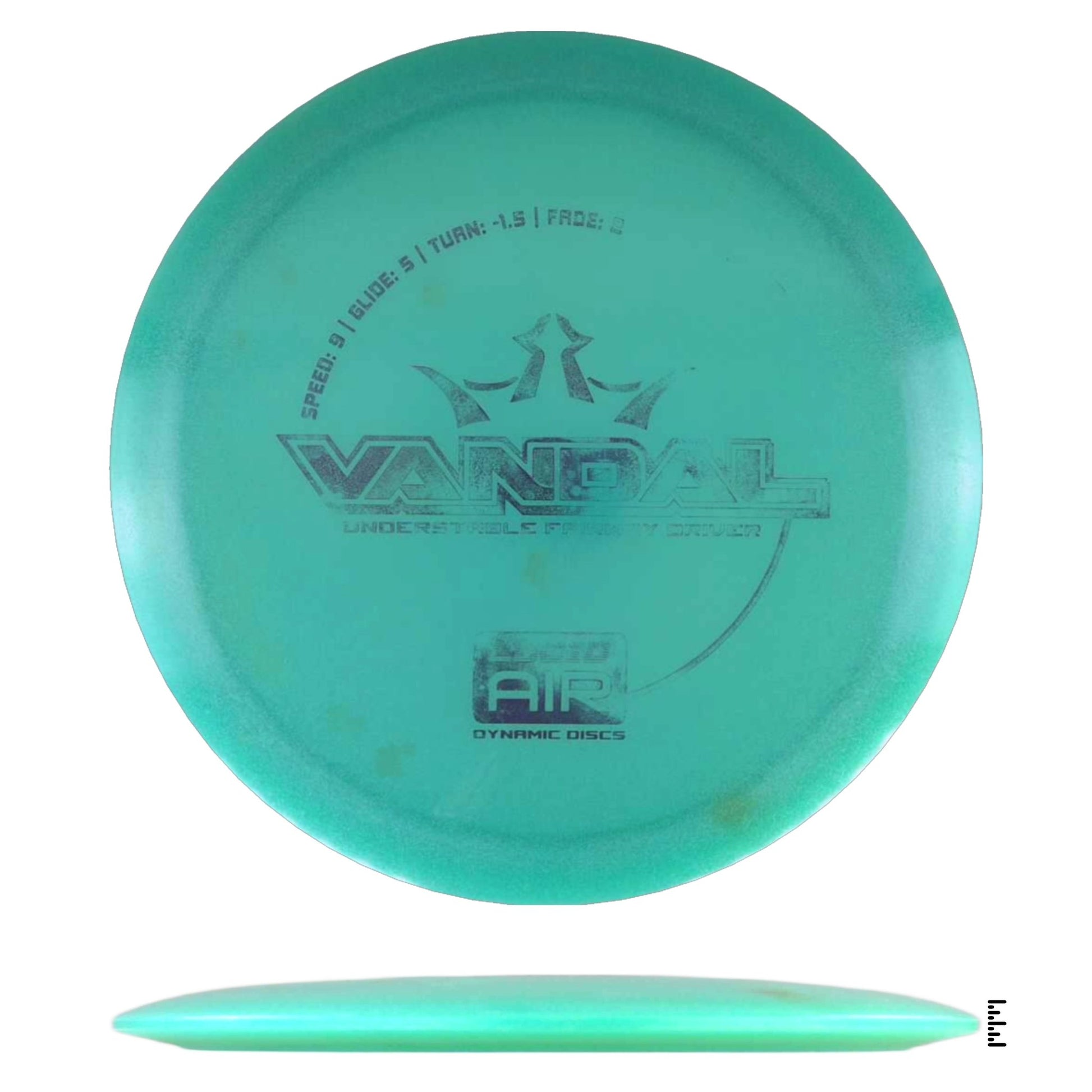 Dynamic Discs Lucid Air Vandal - Used - Blue - Powergrip USA