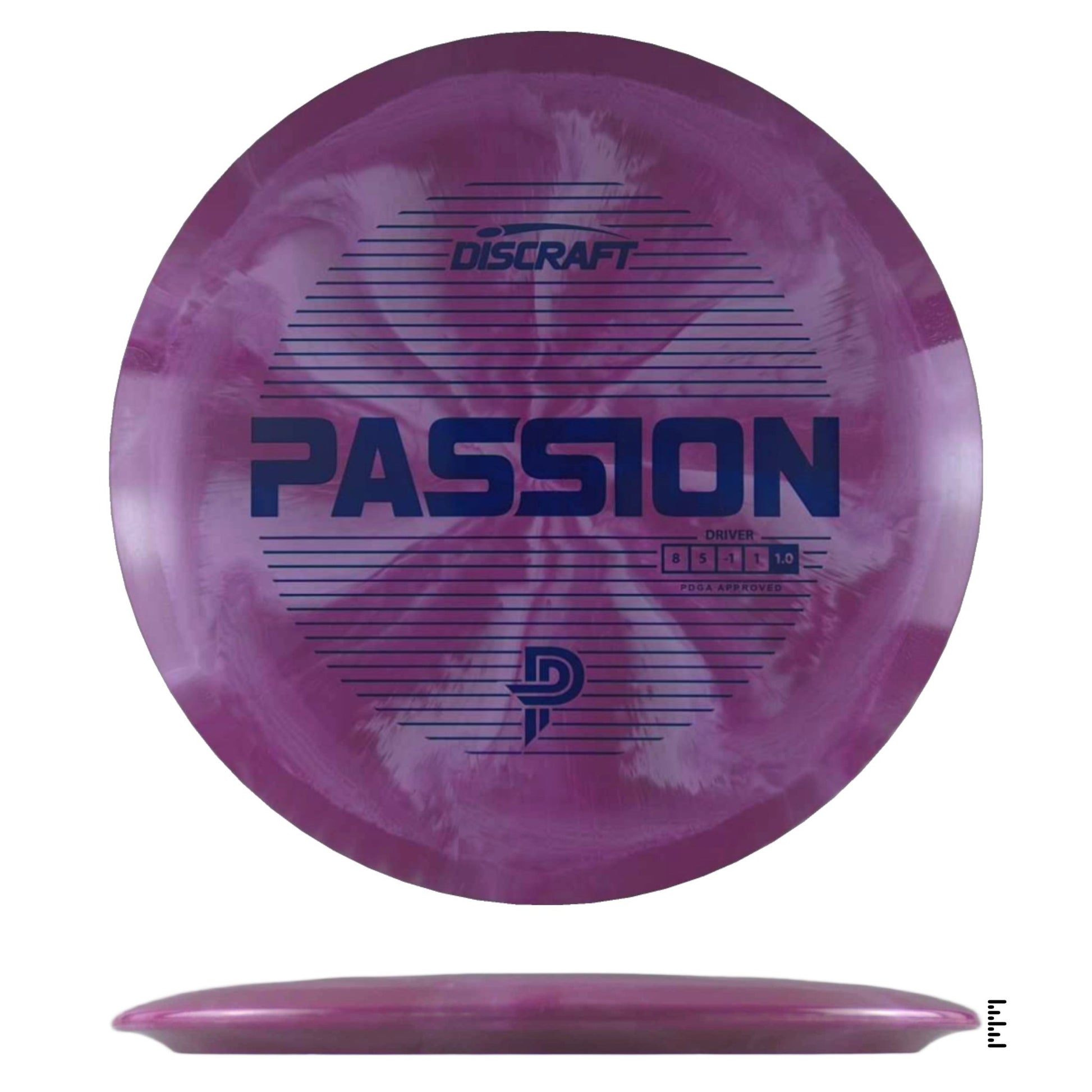 Discraft ESP Swirl Passion Paige Pierce - Boysenberry - Powergrip USA