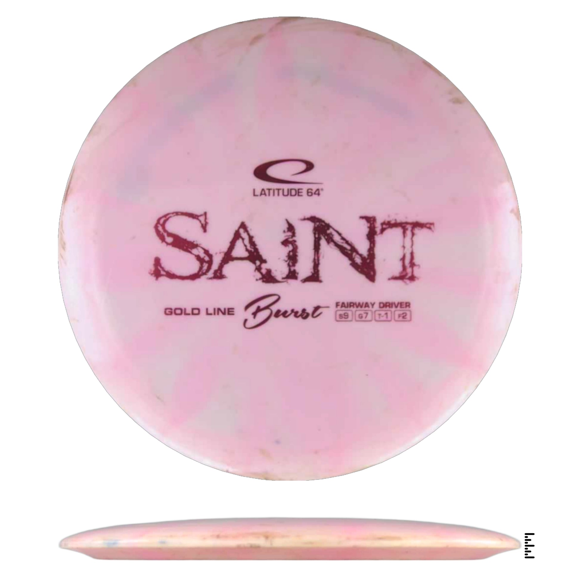 Latitude 64 Saint Burst Gold Line disc golf driver