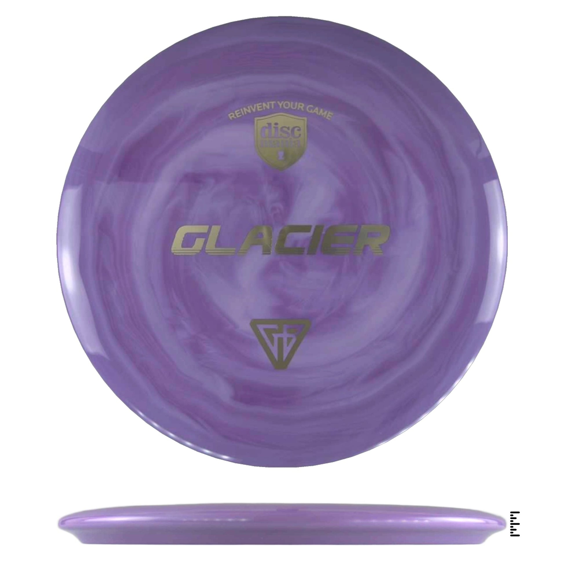 Discmania Swirl S - Line Glacier Creator Series - Violet - Powergrip USA