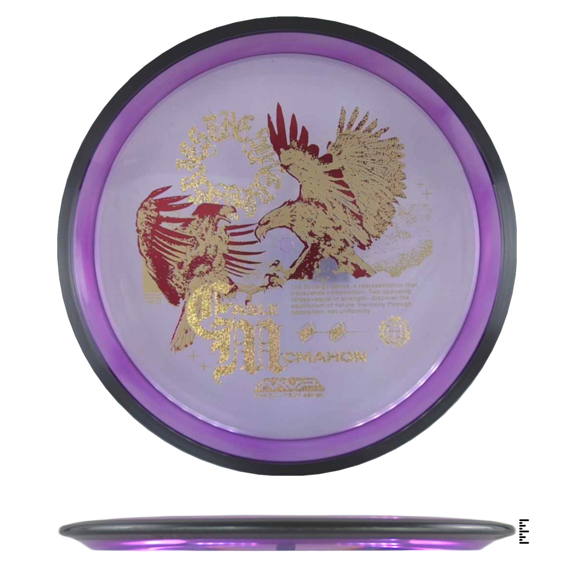 MVP Disc Sports Proton Resistor - Eagle McMahon Synergy Series - Violet - Powergrip USA