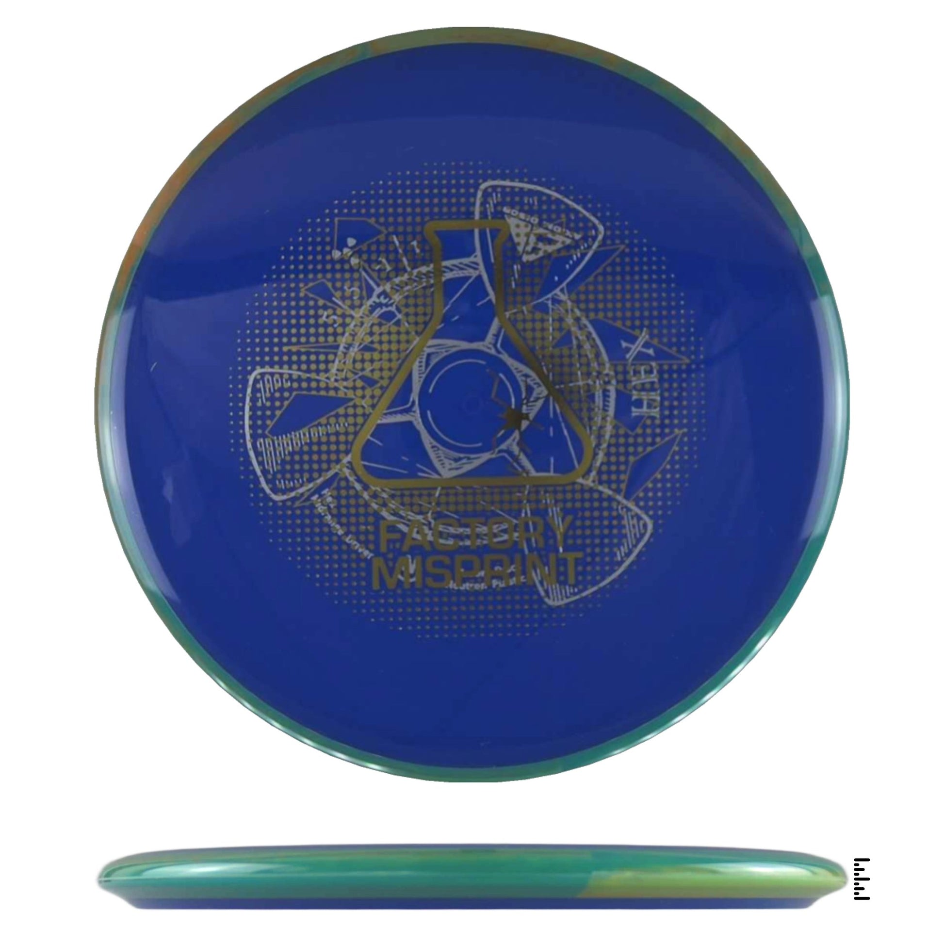 Axiom Discs Neutron Hex Factory Misprint - Unique - Powergrip USA