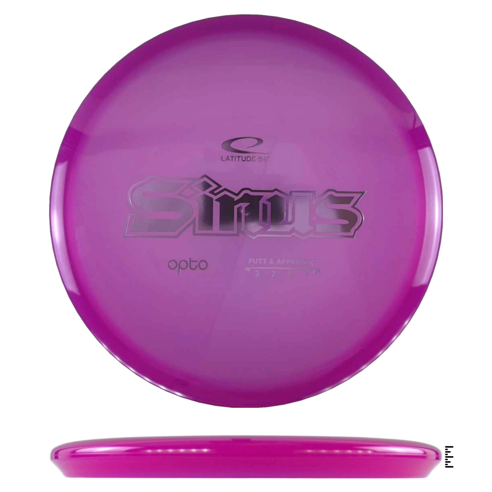 Latitude 64 Opto Sinus - Violet - Powergrip USA