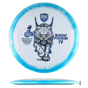 Discmania Glow Horizon S - Line DD3 Nordic Phenom 4 – Niklas Anttila Signature Series - White / Blue - Powergrip USA
