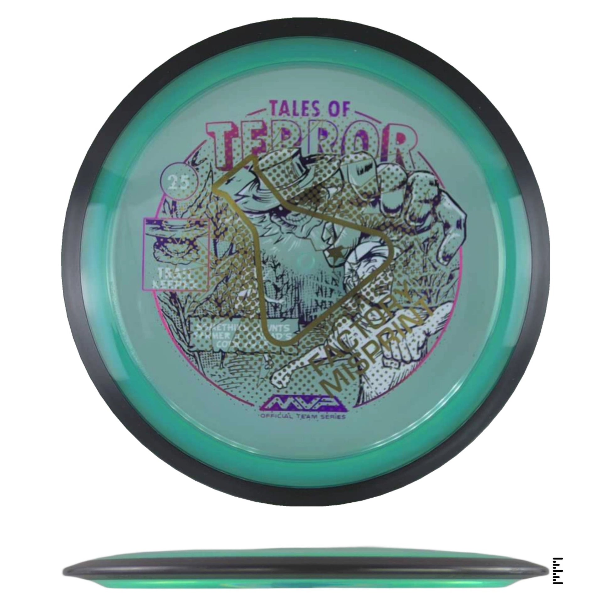 MVP Disc Sports Proton Trail Factory Misprint - Turquoise - Powergrip USA