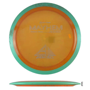 Discraft Mayhem disc golf disc - orange and teal