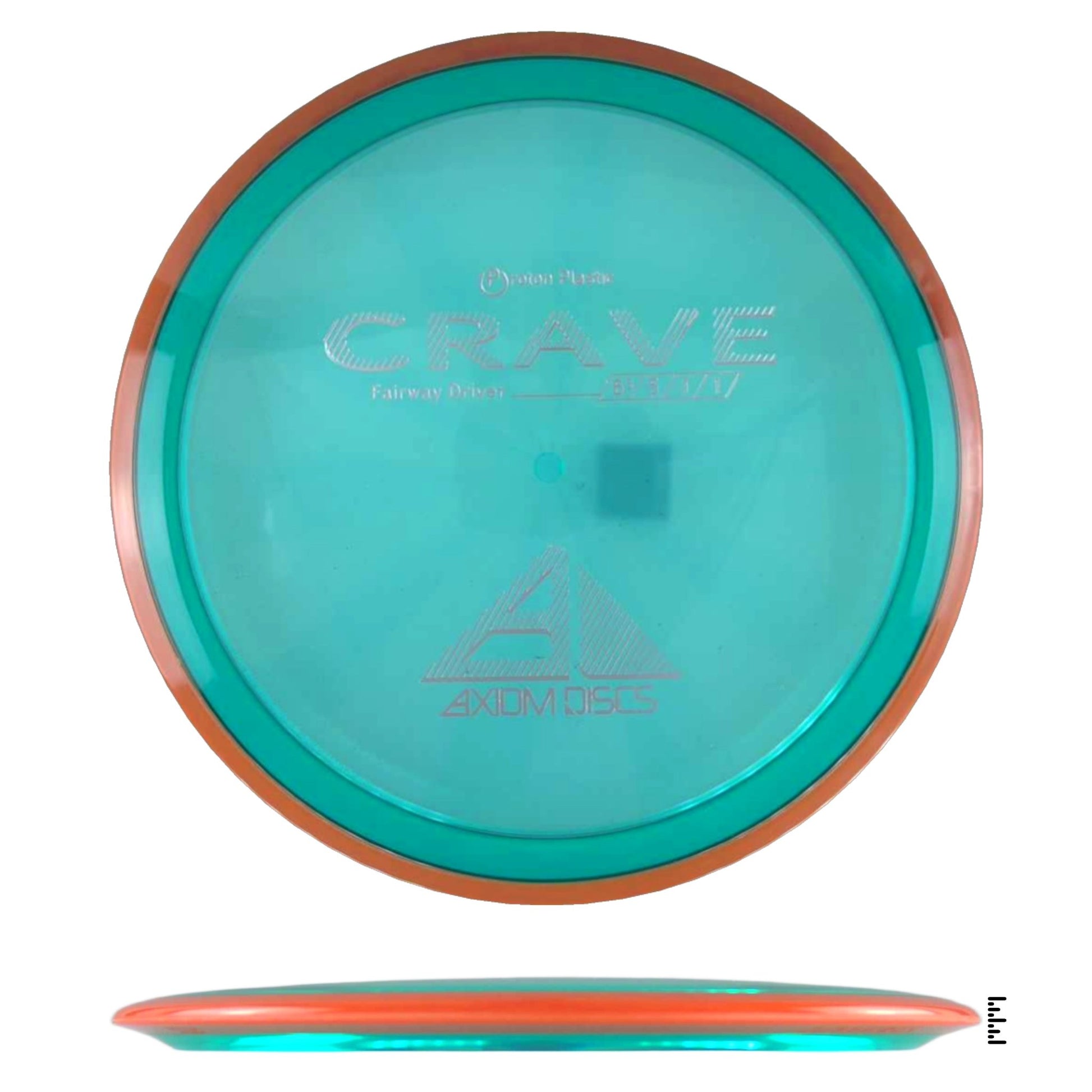 Axiom Discs Proton Crave - Turquoise / Orange - Powergrip USA
