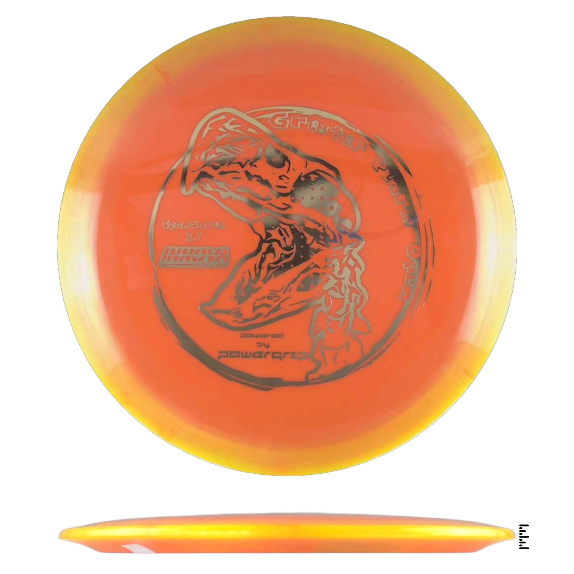 Innova Halo Firebird - 2024 Greater Peoria Open - Orange / Yellow - Powergrip USA
