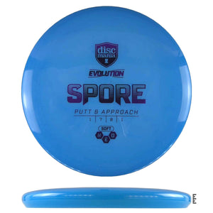 Discmania Evolution Soft Neo Spore - Sky Blue - Powergrip USA