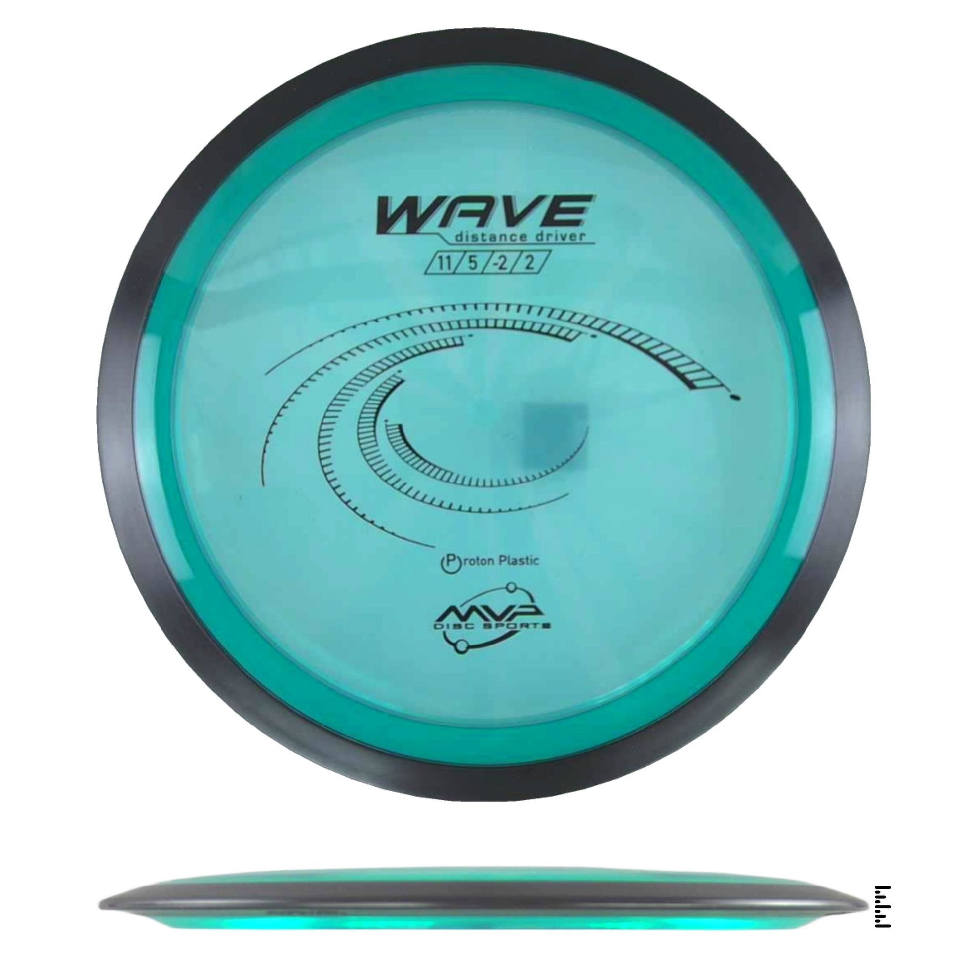 MVP Disc Sports Proton Wave - Teal - Powergrip USA