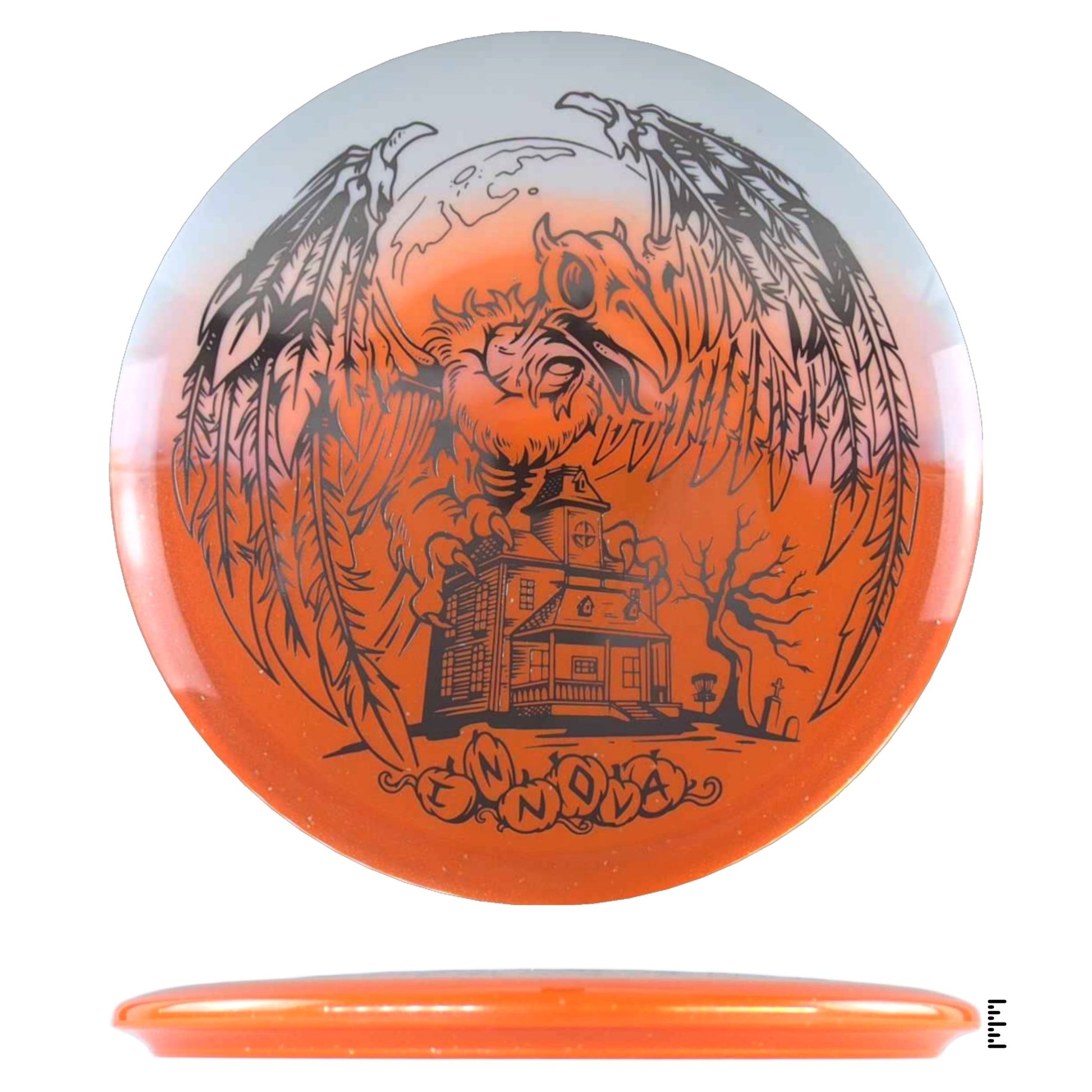 Innova Duo Roc3 - 2025 Halloween Edition - White / Orange - Duo - Powergrip USA