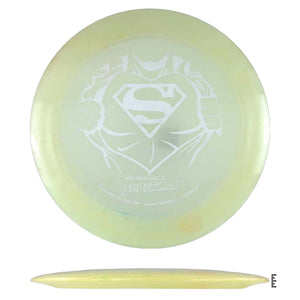 Superman disc golf disc