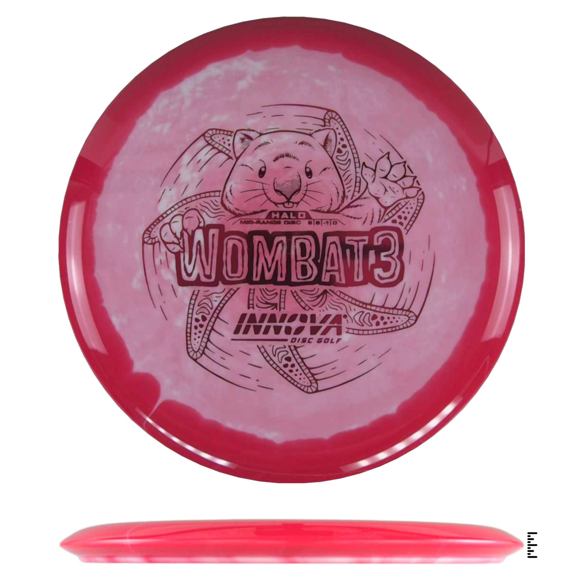 Innova Halo Wombat3 - White / Red - Powergrip USA