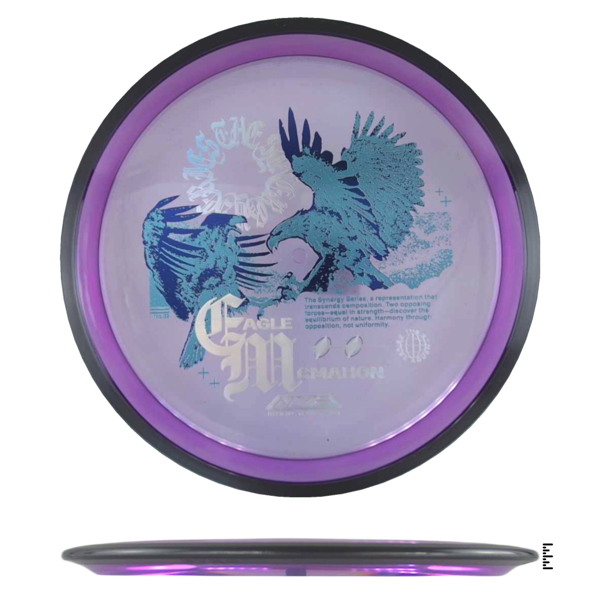 MVP Disc Sports Proton Resistor - Eagle McMahon Synergy Series - Violet - Powergrip USA