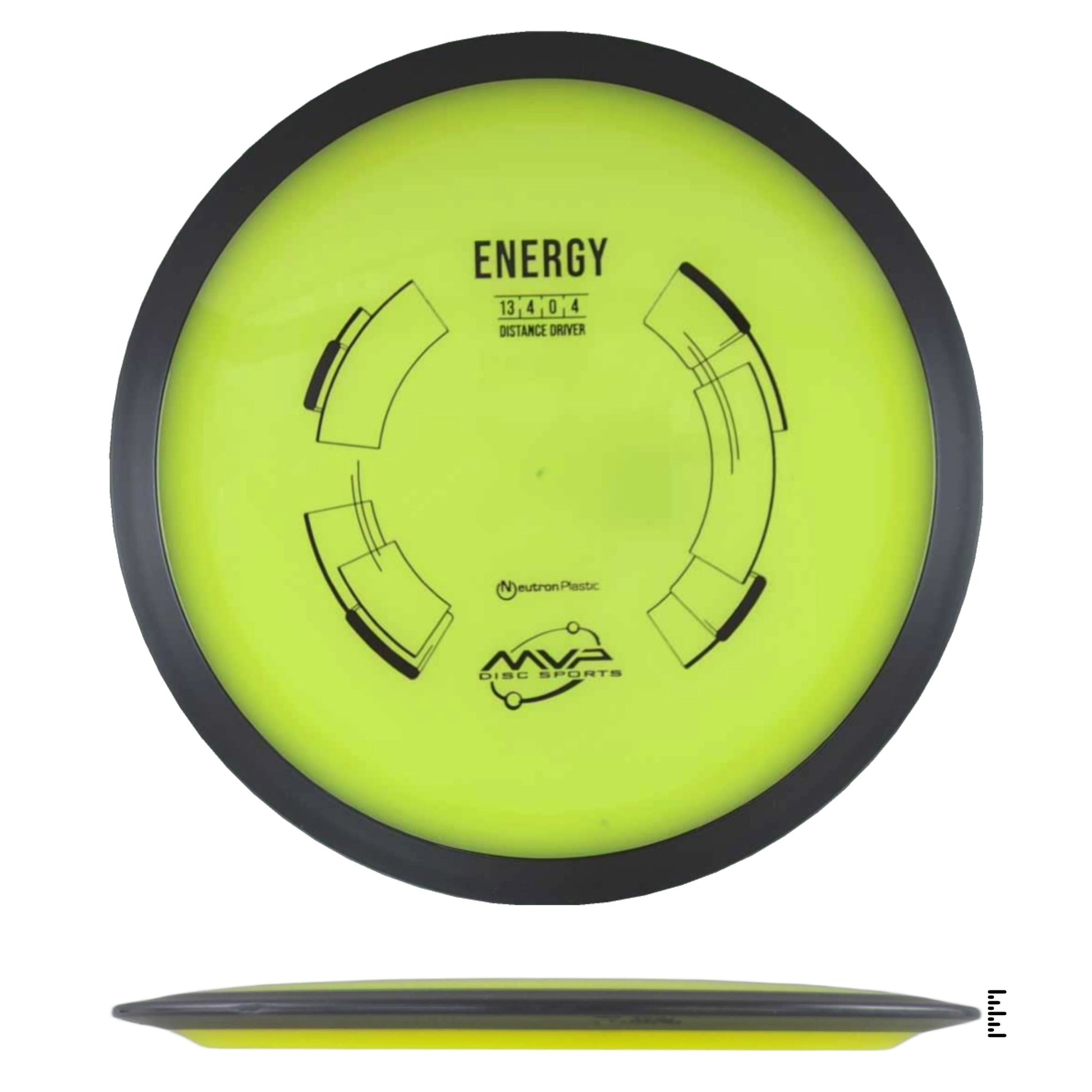 MVP Disc Sports Neutron Energy - Grapefruit - Powergrip USA