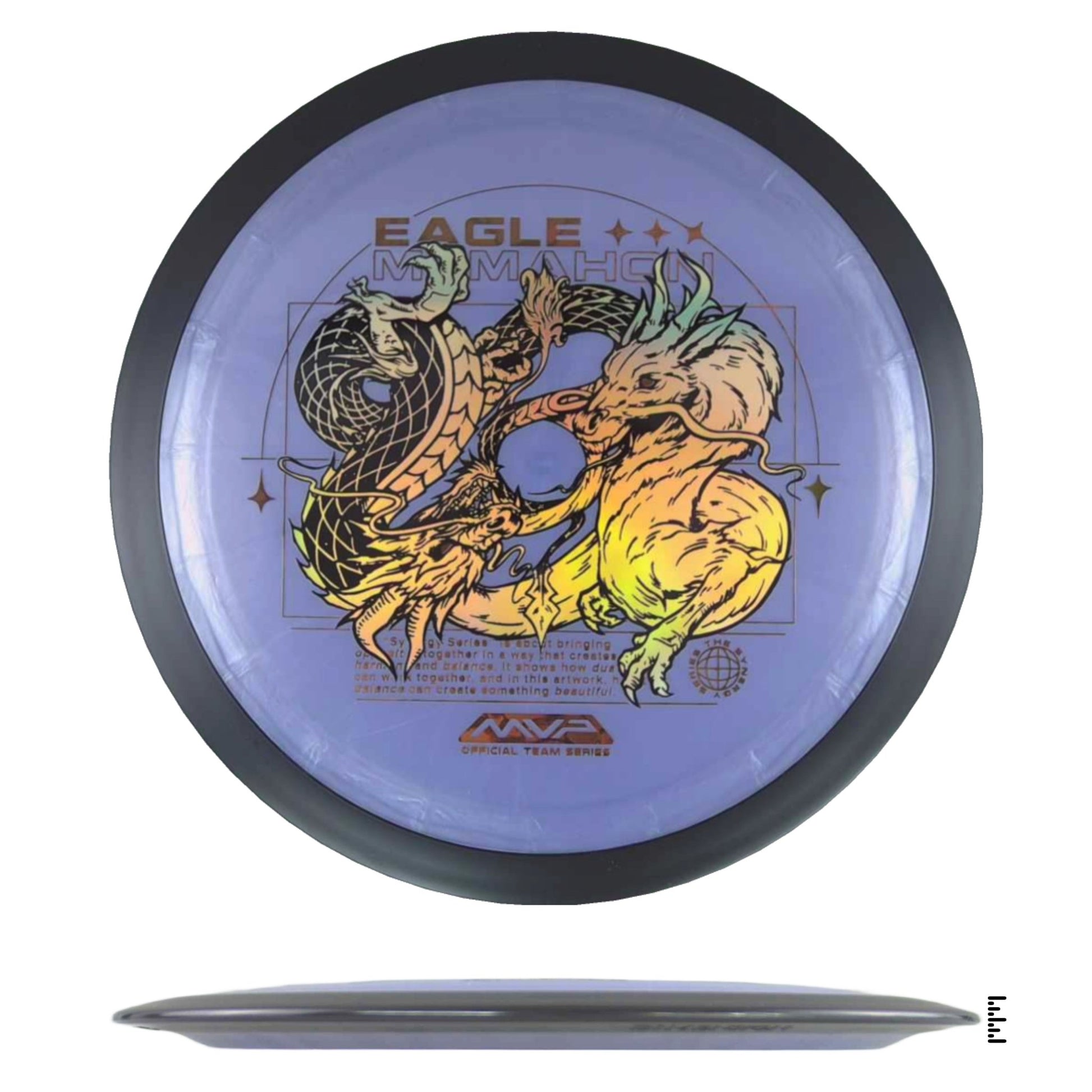 MVP Disc Sports Plasma Dimension - Eagle McMahon Team Series - Plum - Powergrip USA