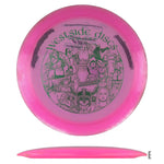 Pink Westside Discs disc golf disc with graphic