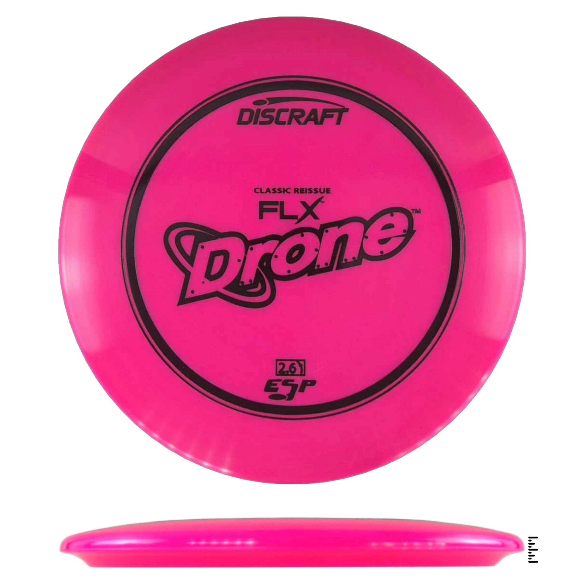 Discraft ESP FLX Drone - Classic Reissue - Magenta - Powergrip USA