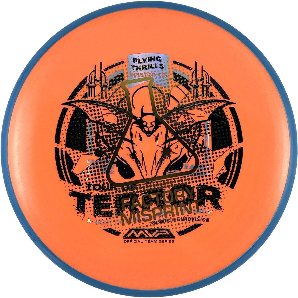 Fission Pyro Factory Misprint - Orange / White - Powergrip USA