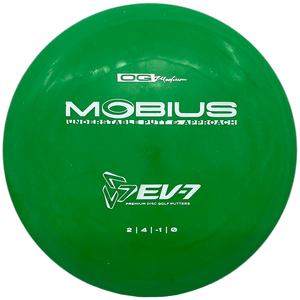 EV - 7 Disc Golf OG Medium Mobius - Light Gray - Powergrip USA