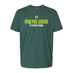 Powergrip Pretty Good at Hitting Trees Shirt - S - Powergrip USA