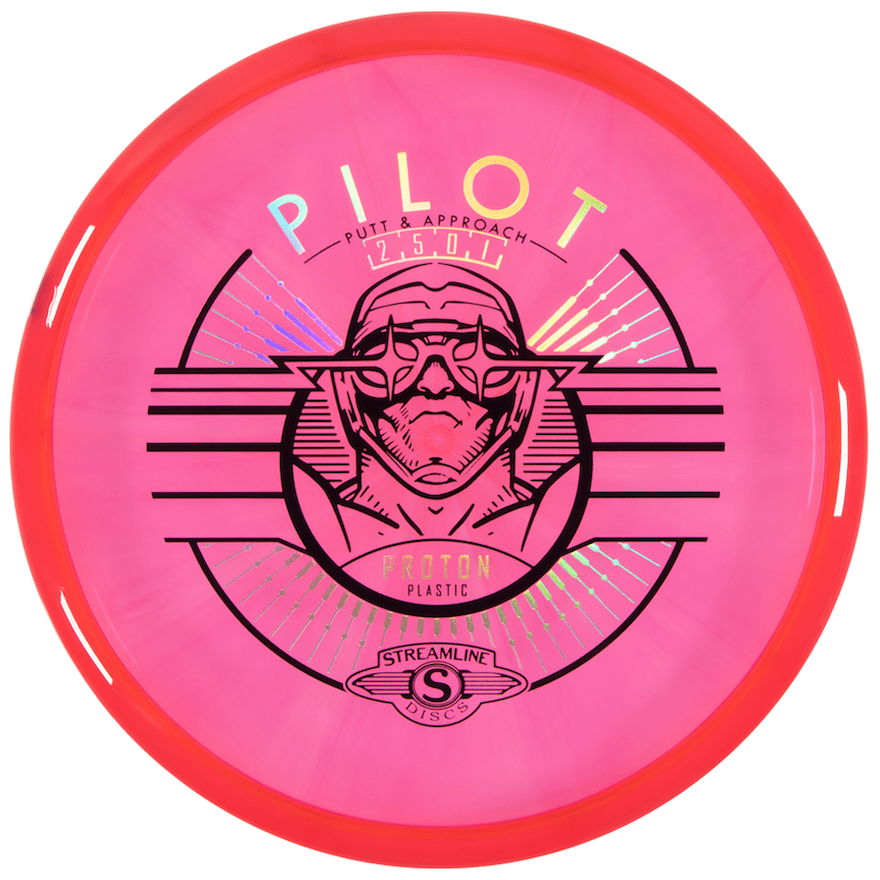 Streamline Discs Proton Pilot - Red - Powergrip USA