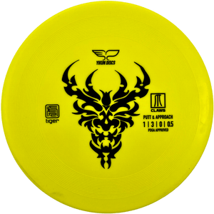 Yikun Discs Tiger Claws - Blue - Powergrip USA